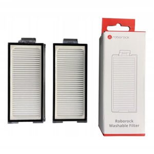Оригинални HEPA филтри за прахосмукачка Roborock Q7 / Q7 MAX / Q8 MAX / Q5 Pro - 2 бр - Image 1