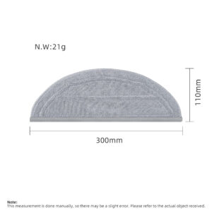 Резервен моп с пълно покритие за Roborock Q10 X5/ Q10 X5+/ Q10P+/ Q10 PF/ Q10 PF+/ Q8 Max Pro/ Q8 Max Pro+ - Image 6